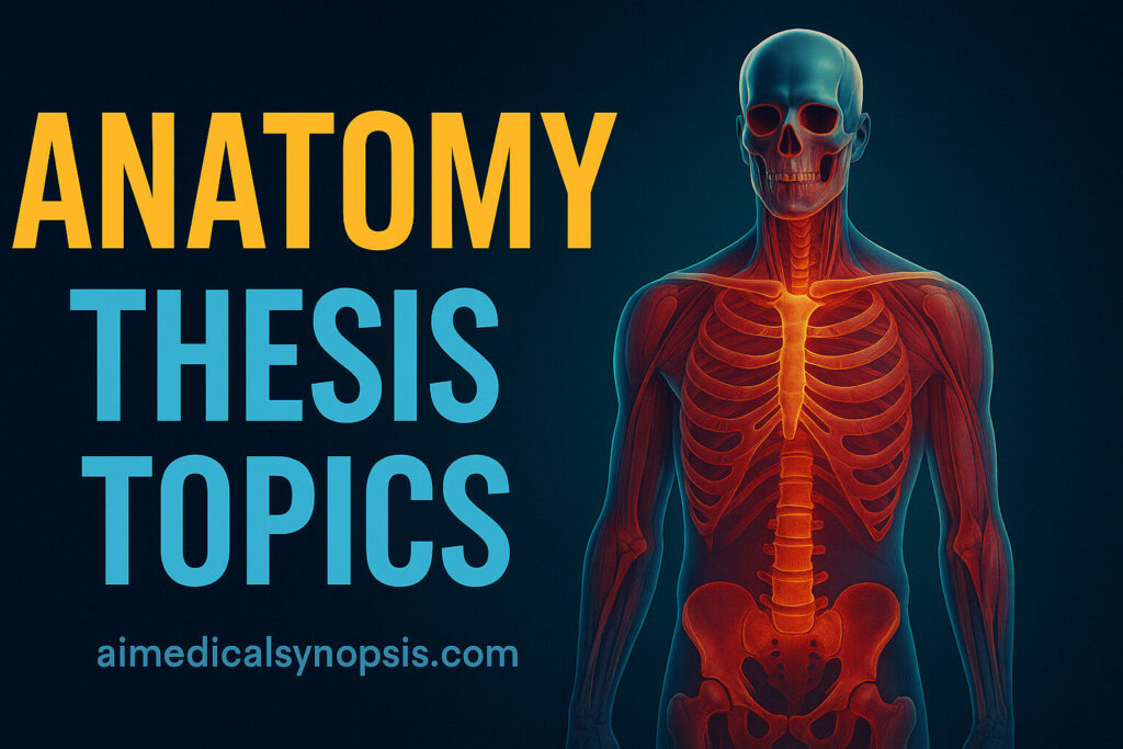 Anatomy thesis topics