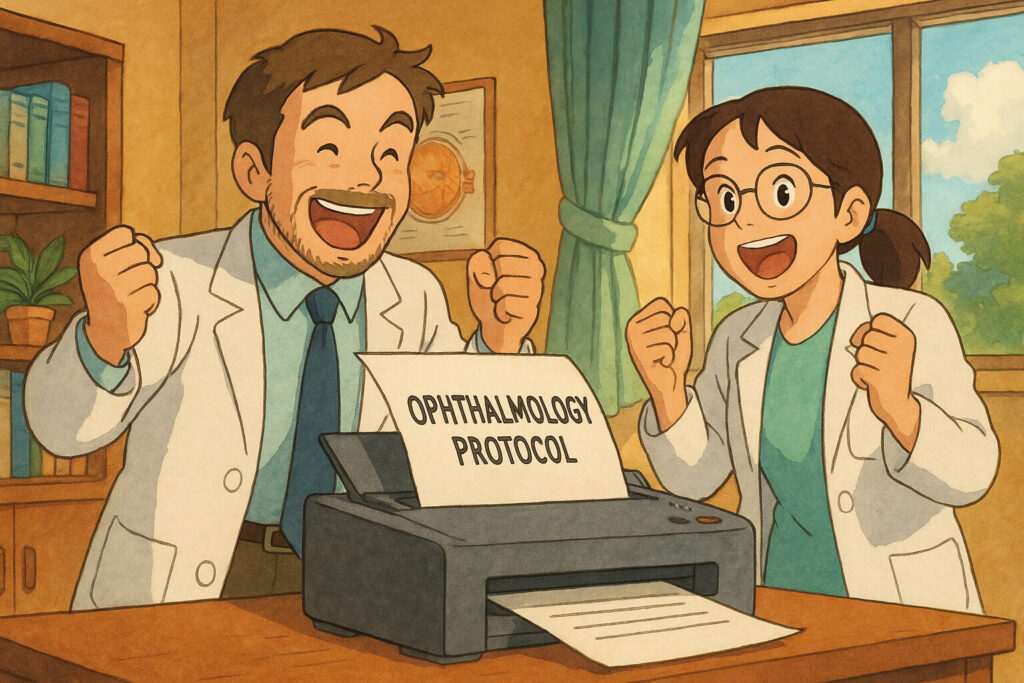 Ophthalmology protocol