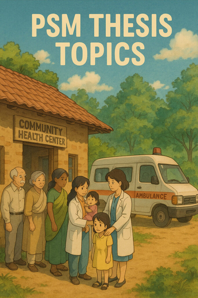 PSM thesis topics