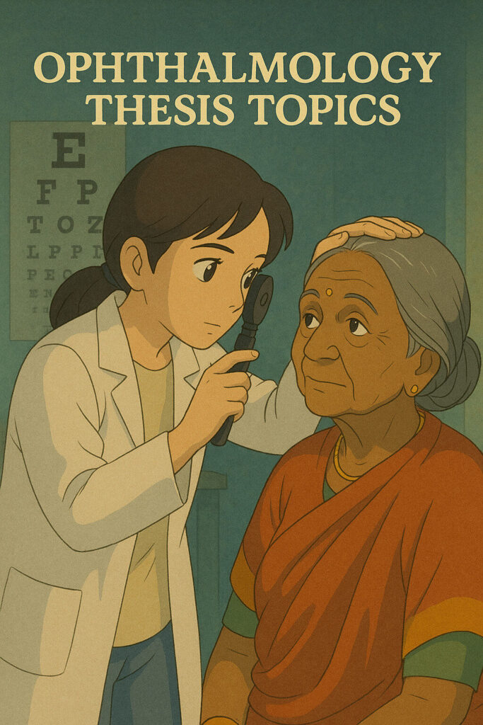 ophthalmology thesis topics