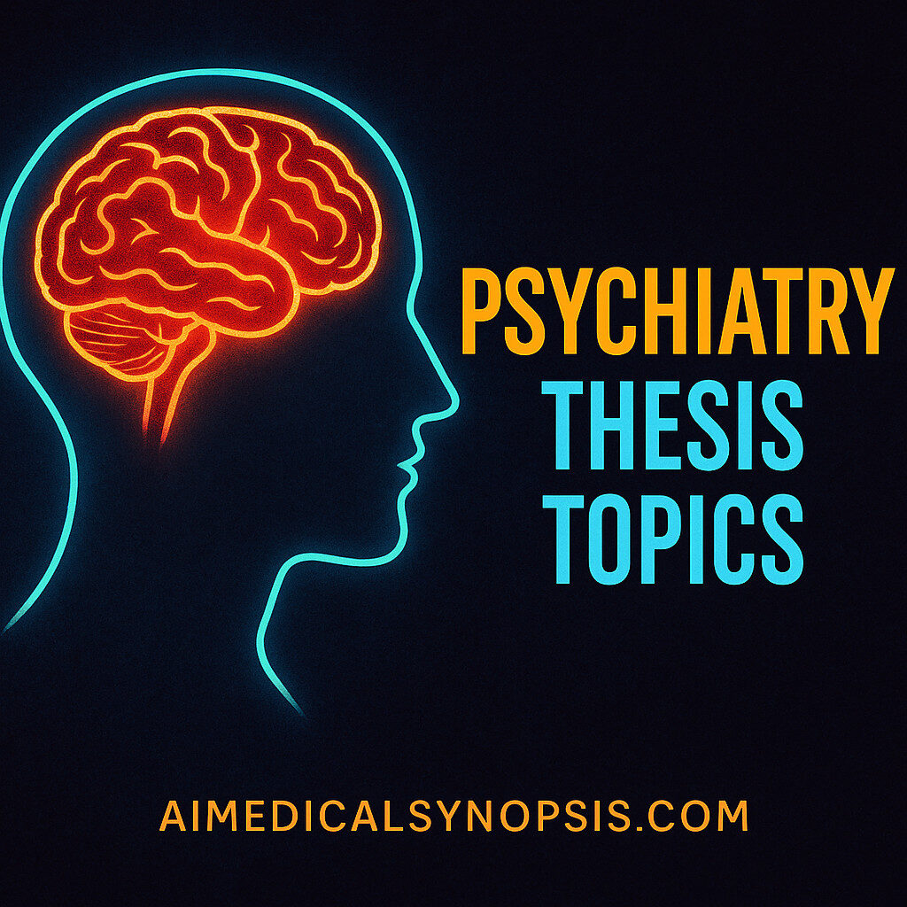 psychiatry thesis topics