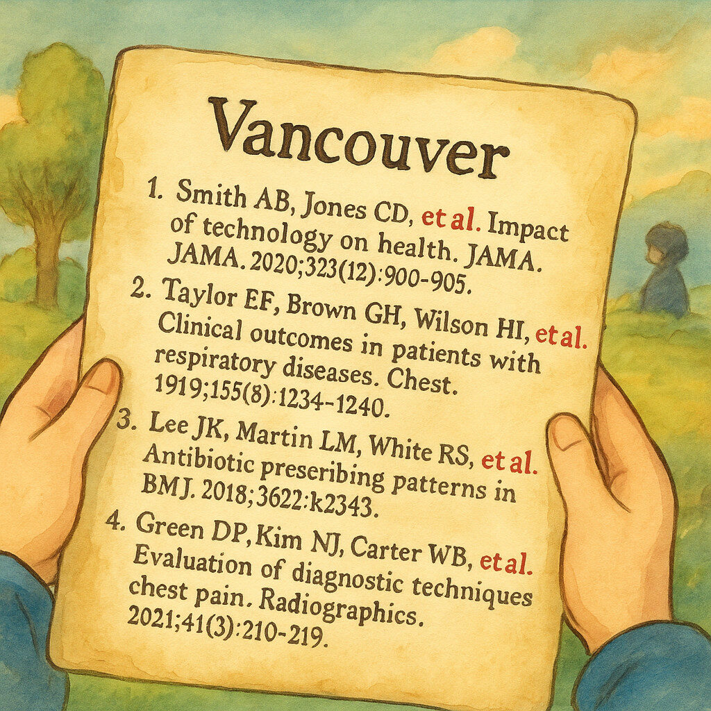 Vancouver references