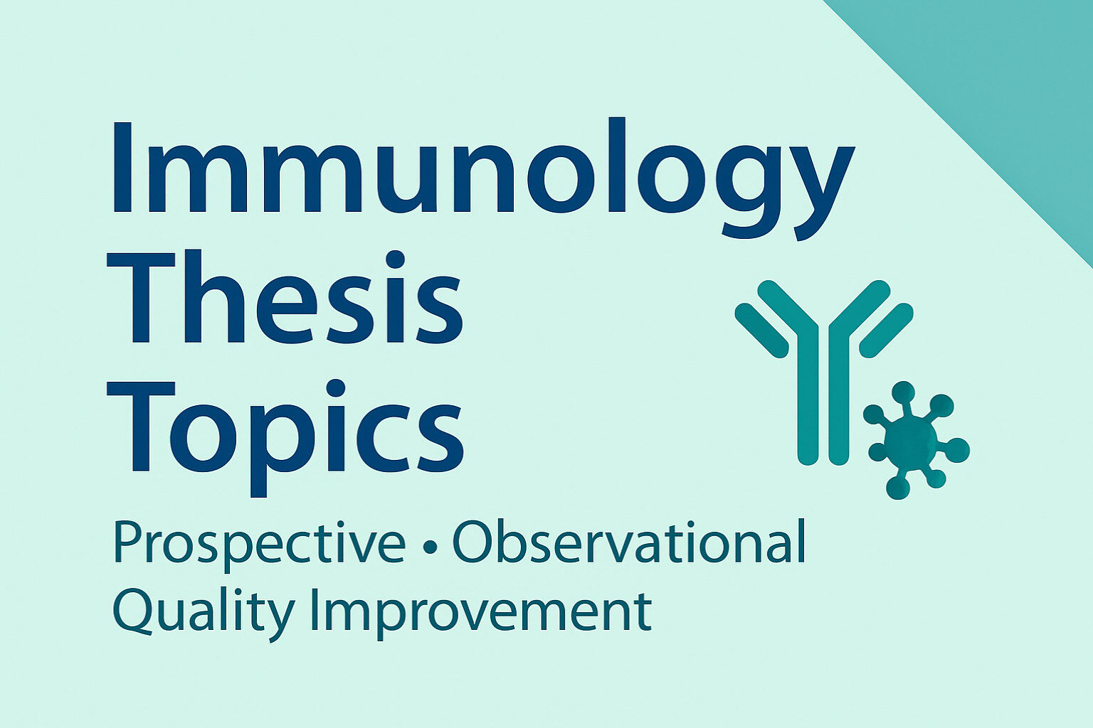 Immunology Thesis Topics