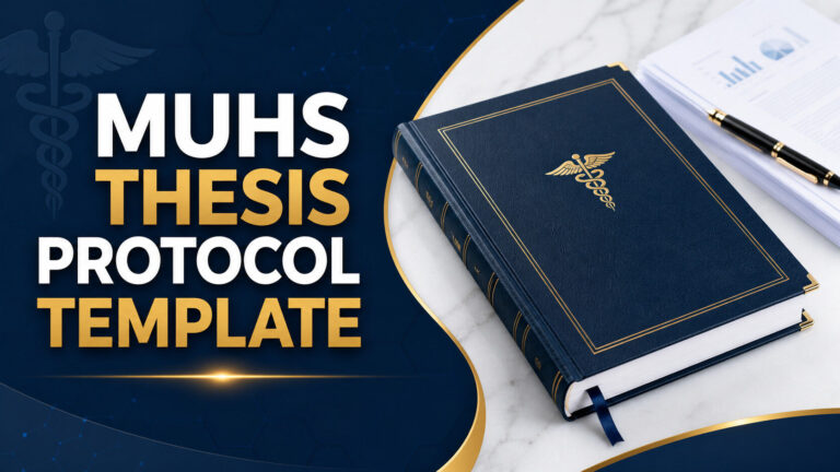 MUHS Thesis Protocol Template